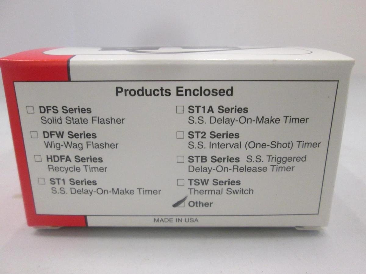 Used Amperite, 24D1-1023SST1D, Solid State Timer Module, New