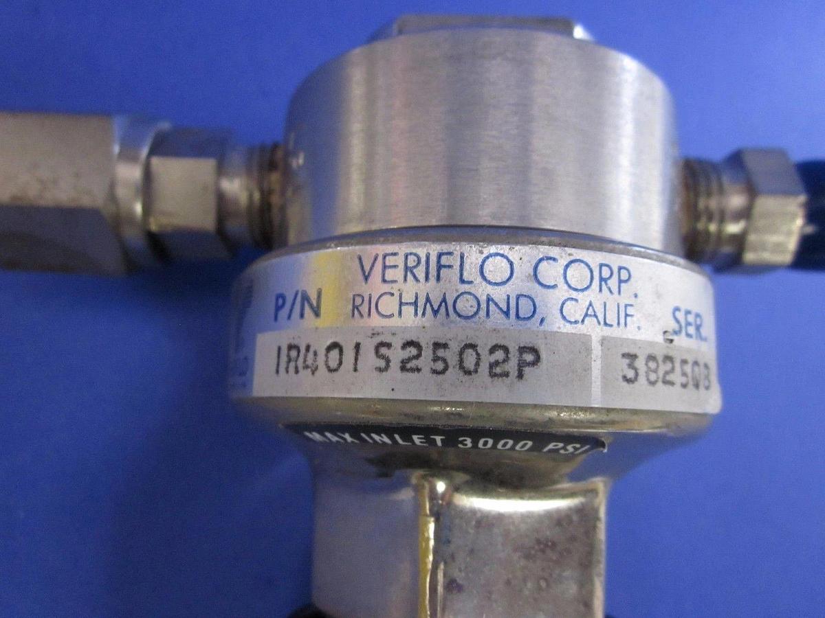 Used Veriflo IR401S2502P Regulator 1/4" FVCR x 1/4" Swagelok