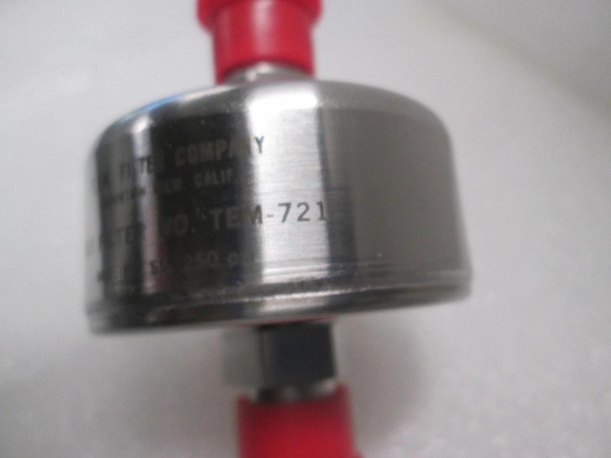 T.E.M Filter Company, TEM-721, Gas Filter, 250 PSI, New