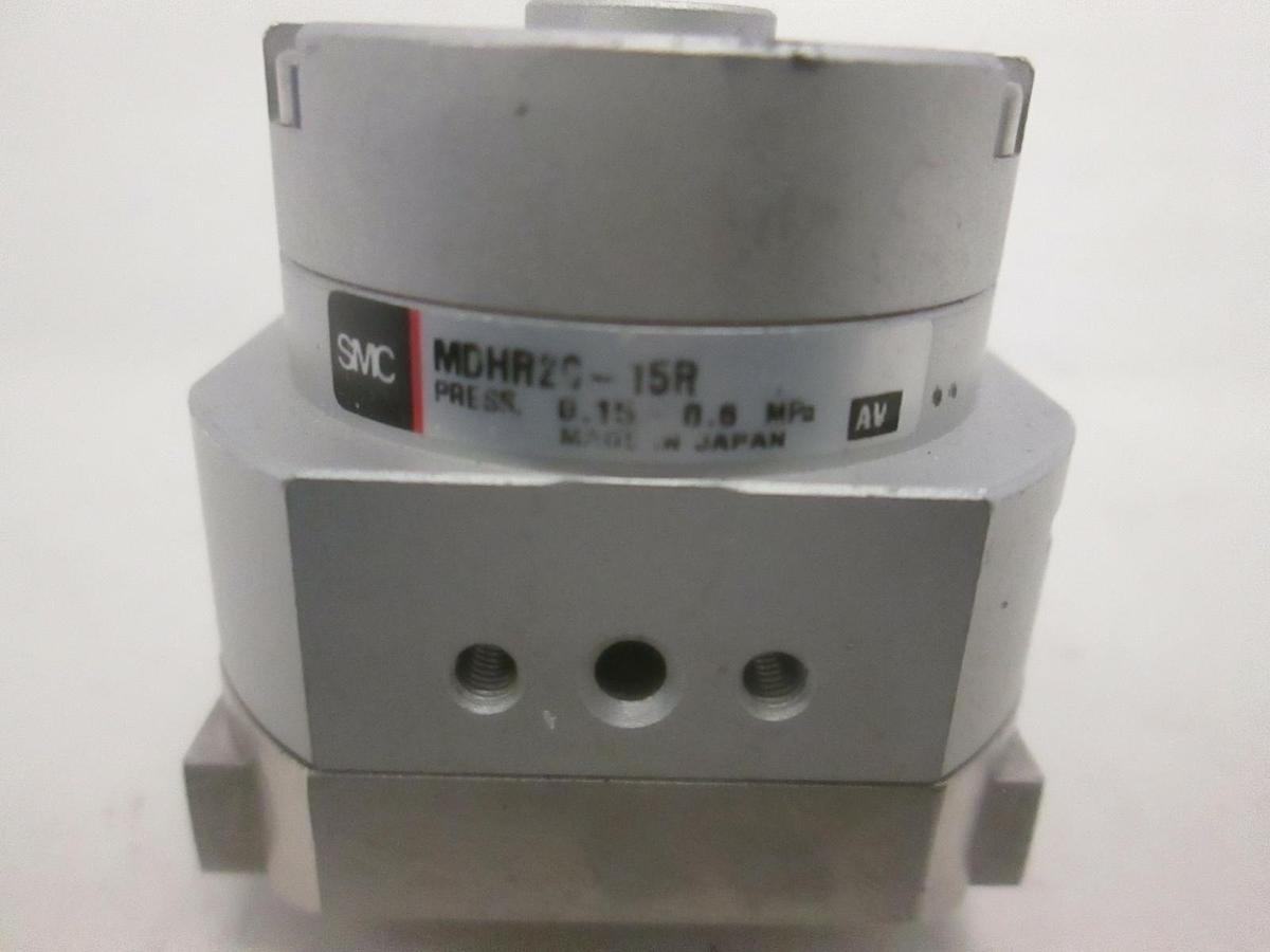 Used SMC, Rotary Actuator Gripper, MDHR20-15R, Used