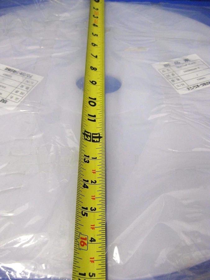 Used TEL Tokyo Electron Seal Cap Plate, Quartz, D5CN95546-0, New