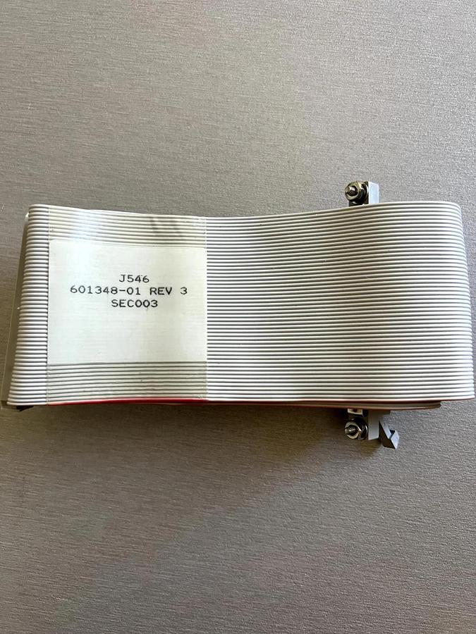 Used SVG VTR Ribbon Cable P/N 601348-01 ASSY HRNS, DWR STATUS 50 PINS, Used