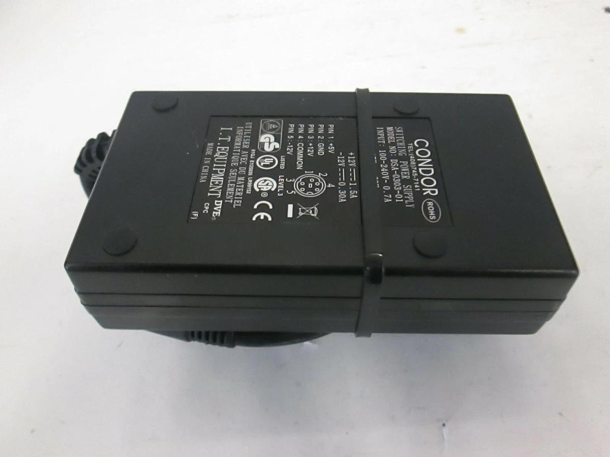 Used Condor DSA-0303-01 Switching Power Supply, Used