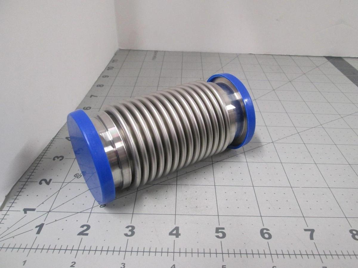 Pfeiffer Vacuum, PF 130 240-X, Flex Hose, Approx 4.45" 113mm, KF40, New