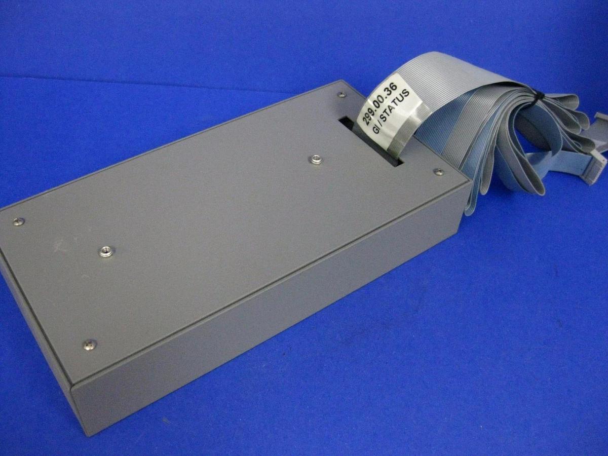 Used SEMY Engineering Process Status Display Box w/ MYP821800 PCB, Ribbon Cables Used