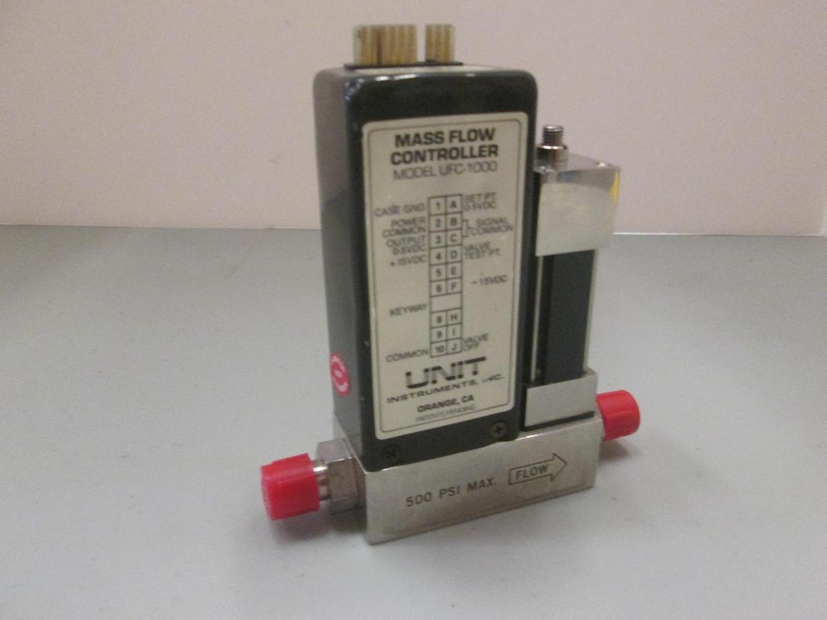 Used Unit UFC-1000, Mass Flow Controller MFC, HCL, 100 SCCM, Used