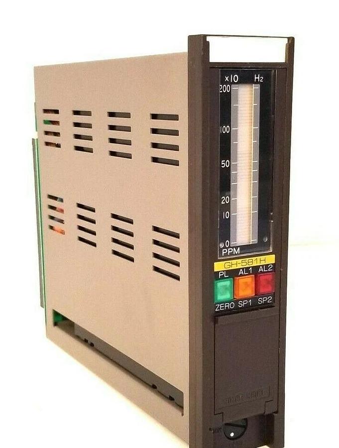 Used Riken Keiki GH-581H Gas Indicator Alarm System , 0-2000ppm, USED