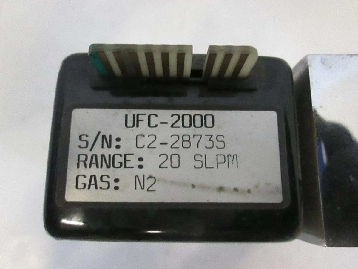 Used Unit UFC-2000, Mass Flow Controller MFC, N2, 20 SLPM, Used
