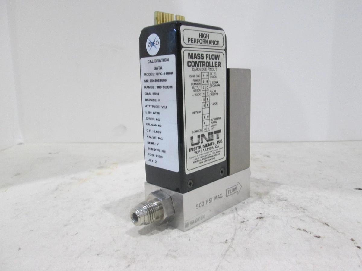 Used Unit, UFC-1100A, Range 300 SCCM, Gas SiH4, Used
