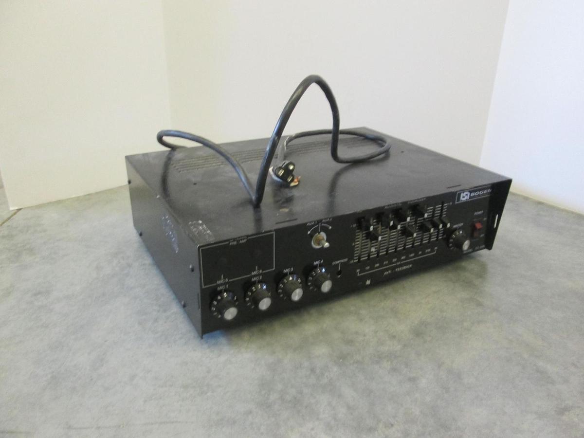 Used Bogen, Acoustic Equalizer, CTS-100B, Used