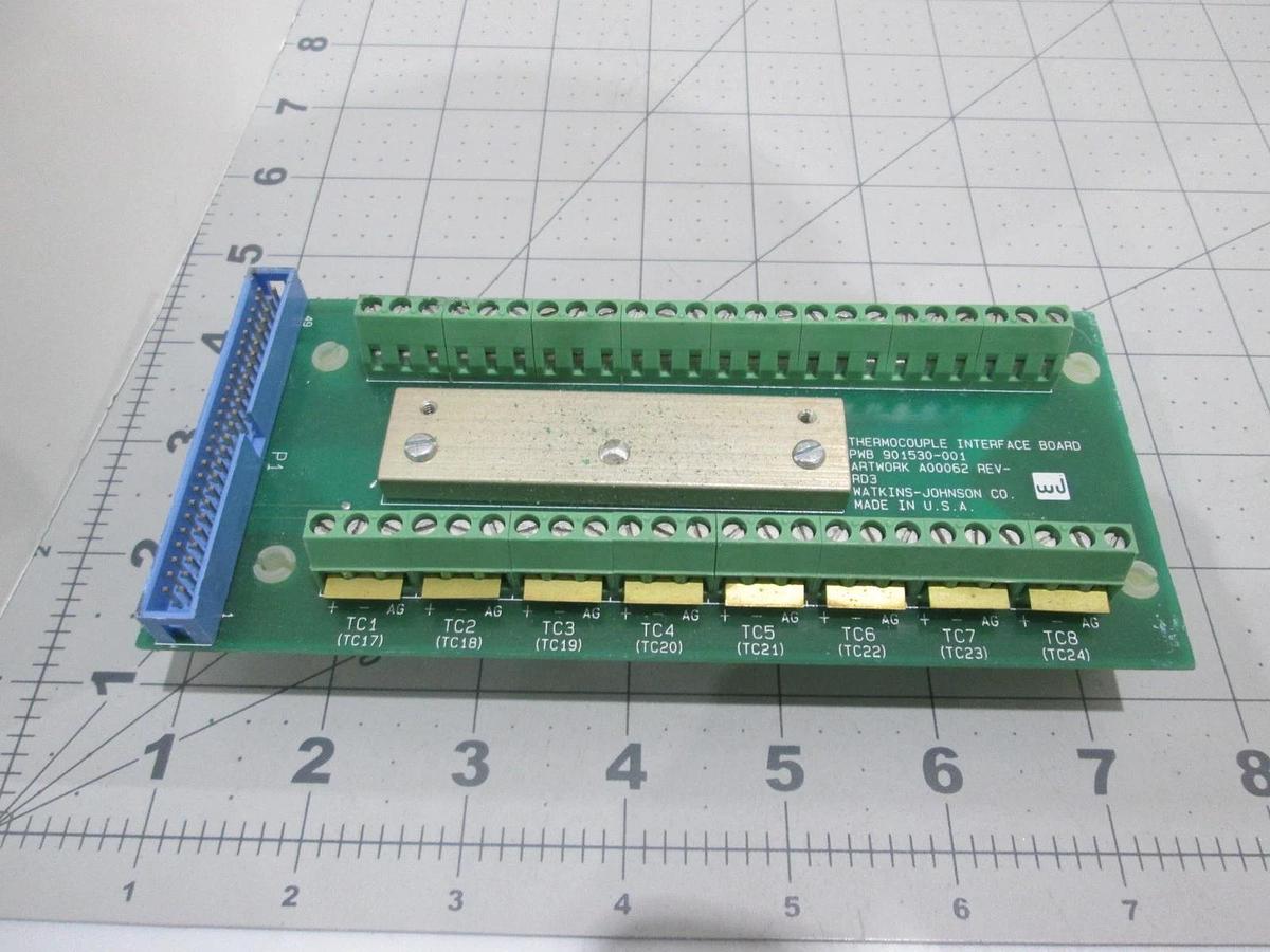 Used Watkins Johnson, 901530-001,Thermocouple Interface Board, Used