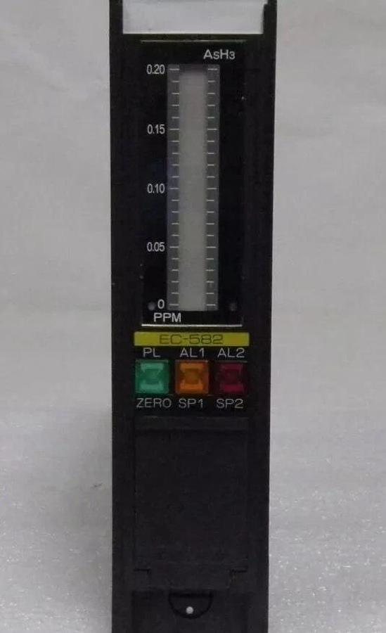 Used Riken-Keiki Gas Indicator EC-582, 0 - 0.20 PPM, Arisine AsH3, Used