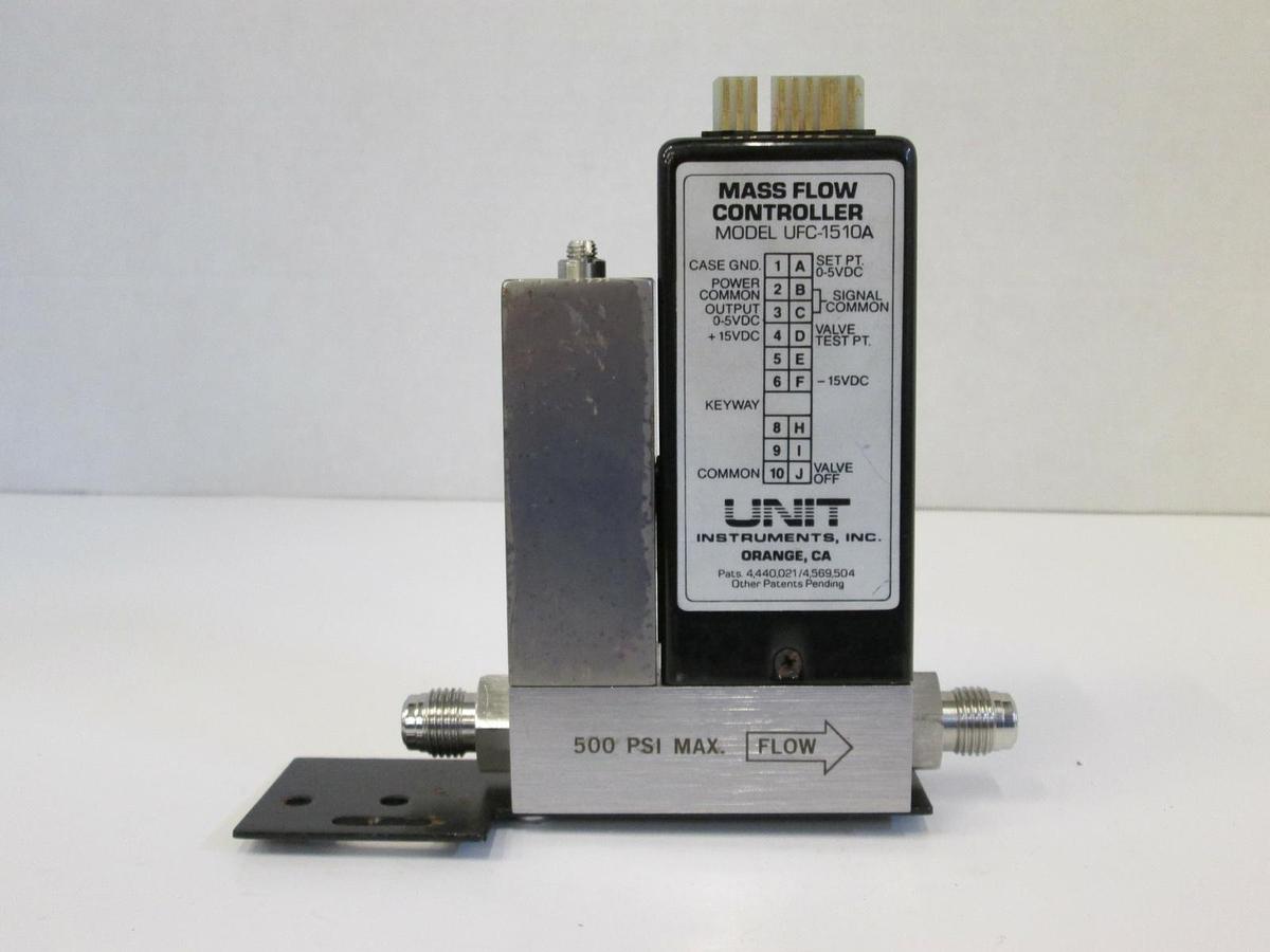 Used Unit UFC-1510A Mass Flow Controller MFC, N2, 15 SLM, 1/4" Male