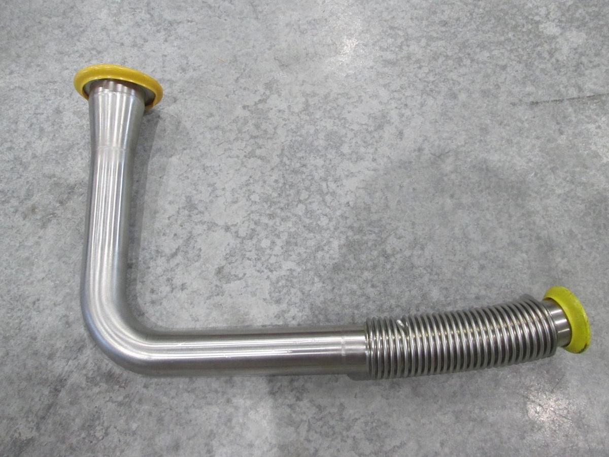 Used AMAT, 16 1/2" Elbow Bellows Weldment Pipe, Used