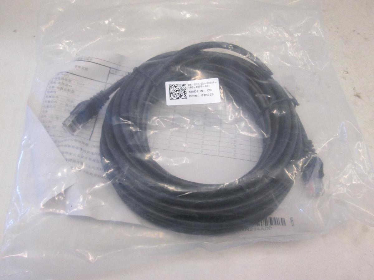 Used Dell, CN-01R725-69644-1AO-89FF-A01, Ethernet Cable, New