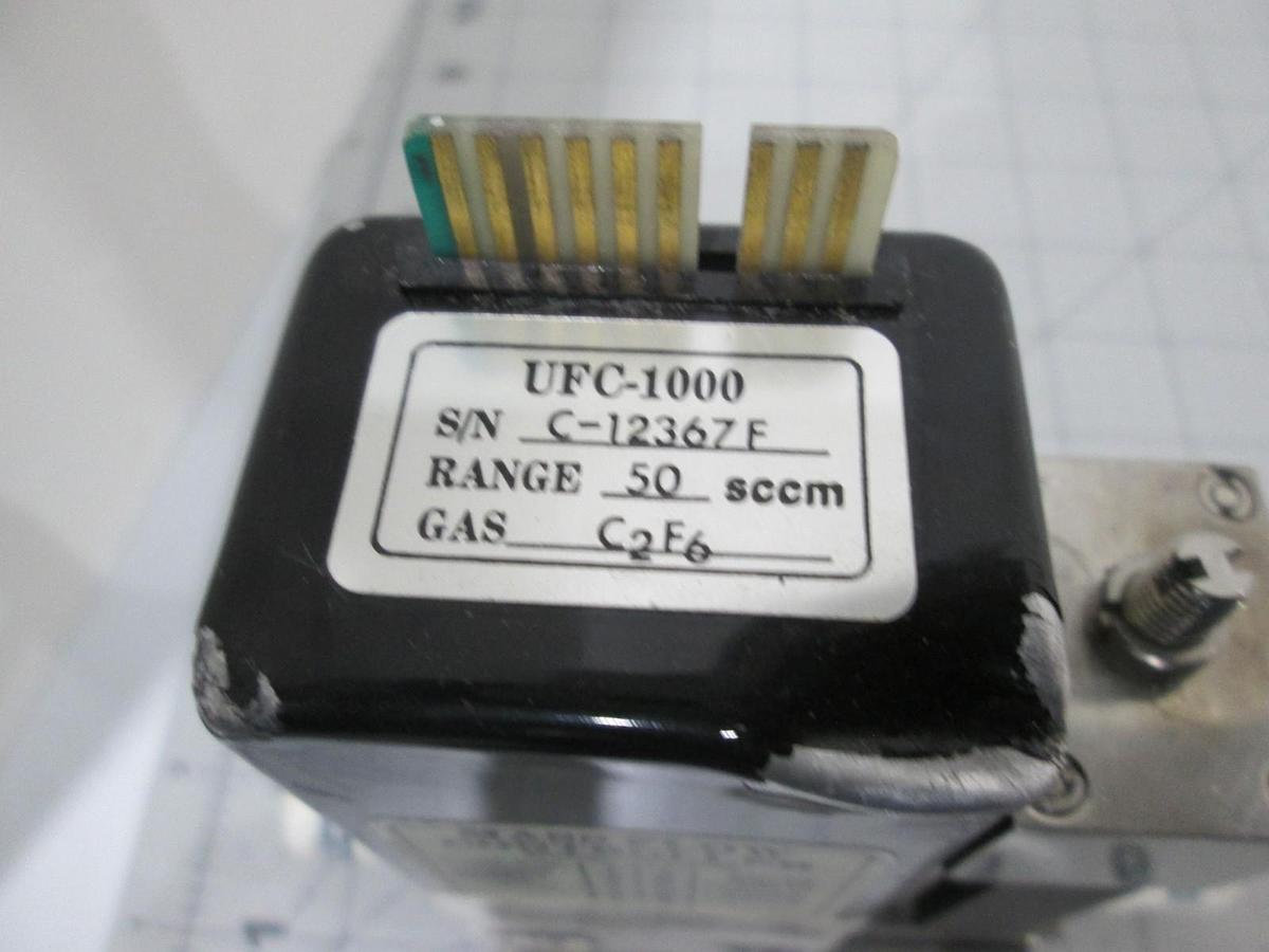 Used Unit, UFC-1000, Mass Flow Controller, C2F6, 50 SCCM, Used