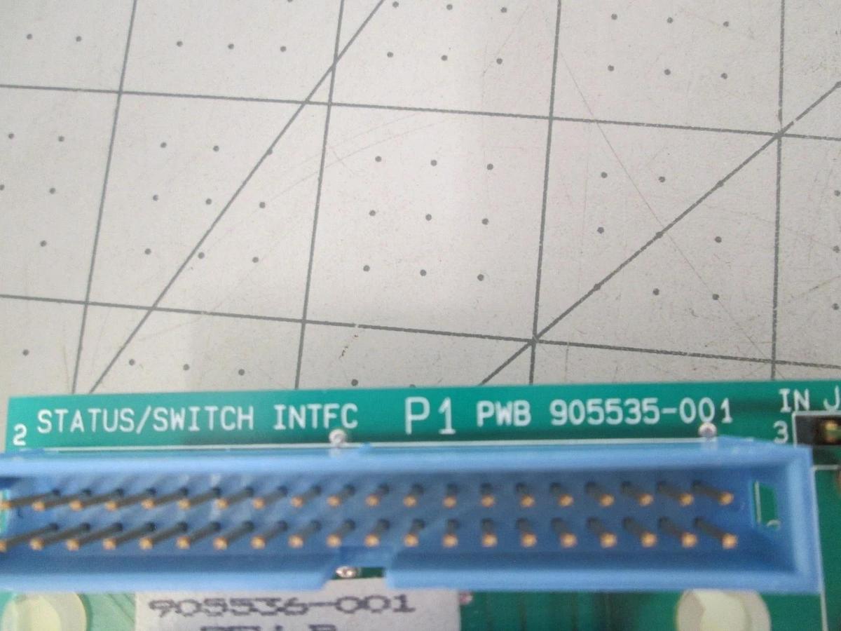 Watkins Johnson, 905536-001, Status Switch Interface PCB Assy, New