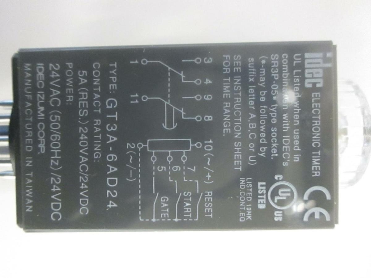 Used IDEC, Electronic Timer, GT3A-6AD24, Used