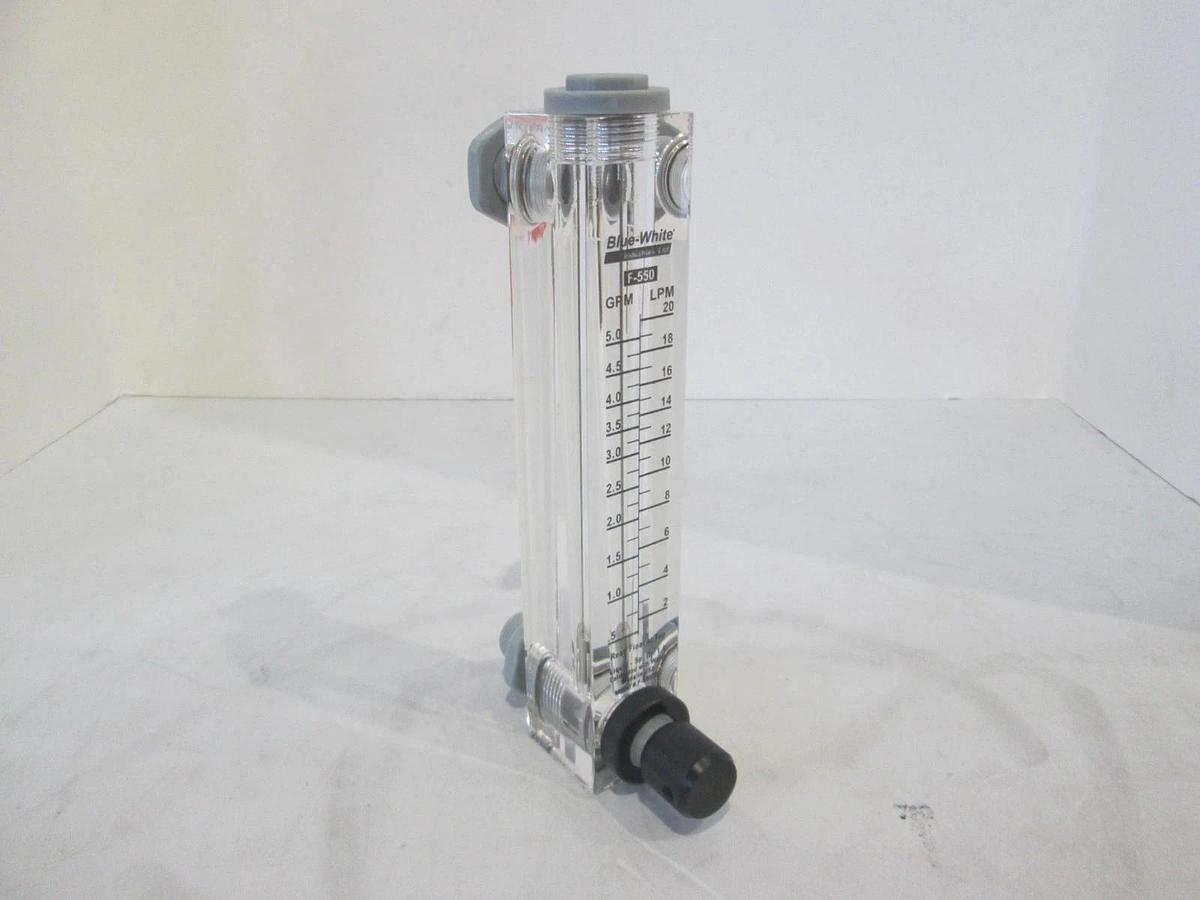 Blue-White Industries, F-550, Flowmeter, 0-5 GPM, New