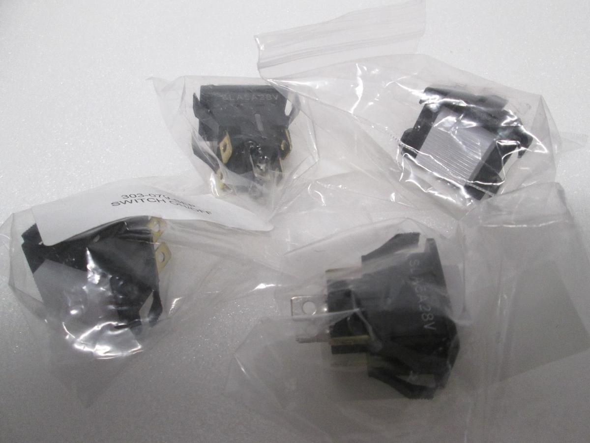 Used On/Off Switch, SLA5A28V, 303-079, New, Lot of 4