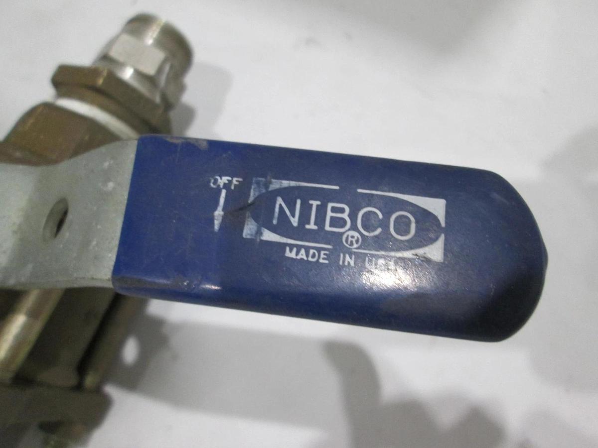 Used Nibco, 600 WOG, Bronze Ball Valve, Used