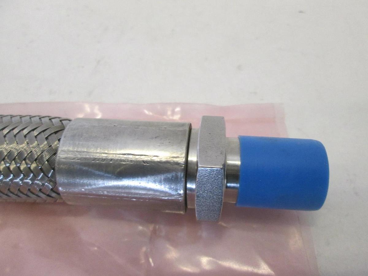 Used AMAT, 0190-13004, Hose Assy Flex Braid, New