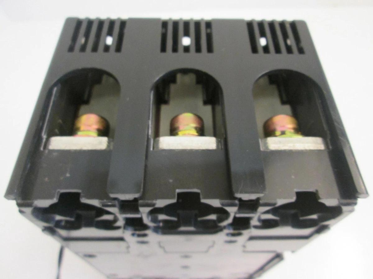 Used Mitsubishi Circuit Breaker NV225-CF, 125A, 30mA, 3 Pole, 100-200-415 VAC, Used