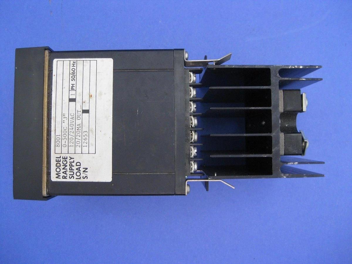 Used Technical Heaters Temperature Controller Model 8001, 0-500C, Used