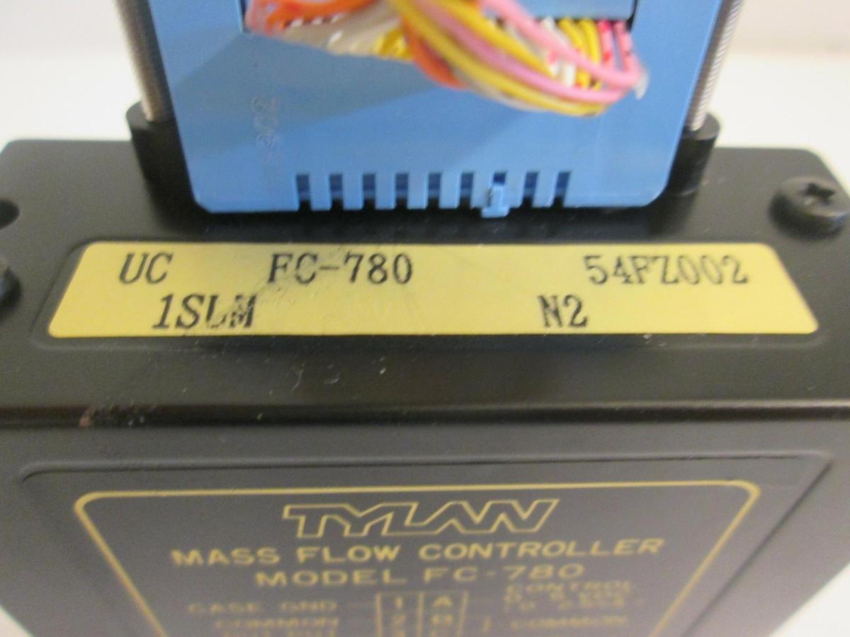 Used Tylan FC-780 Mass Flow Controller MFC, 1 SLM, N2, 1/4" MVCR
