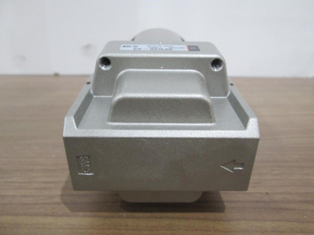 Used SMC, AFD40-03, Pneumatic Cylinder, Max Press. 1.0 MPa, Used