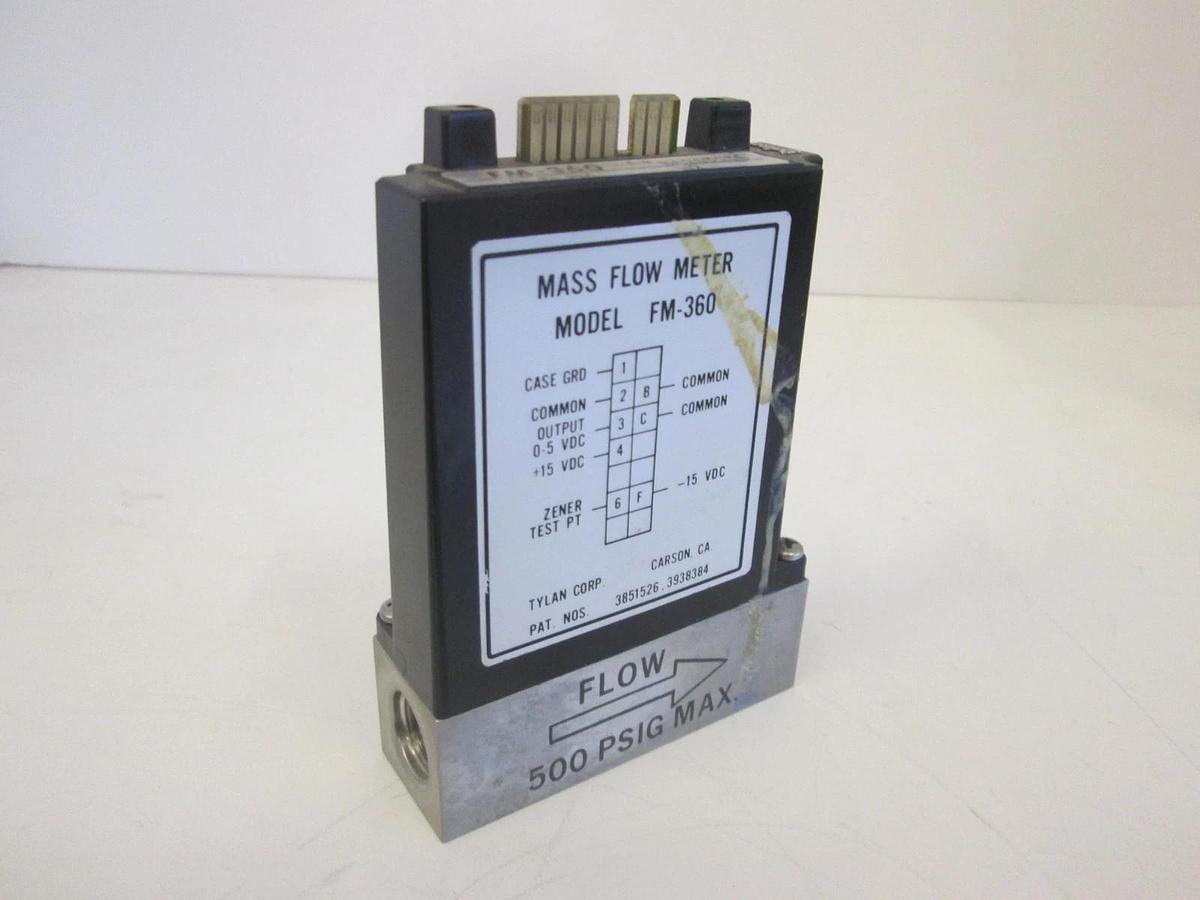 Used Tylan, FM-360, Mass Flow Controller, N2, 5 SLPM, Used