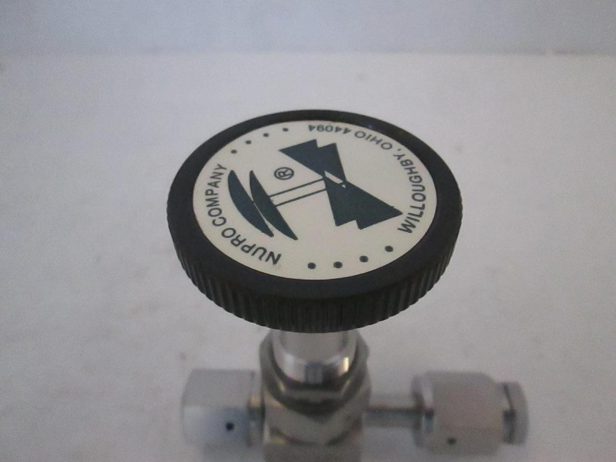Used Swagelok SS-4BK-V51, Manual Valve,