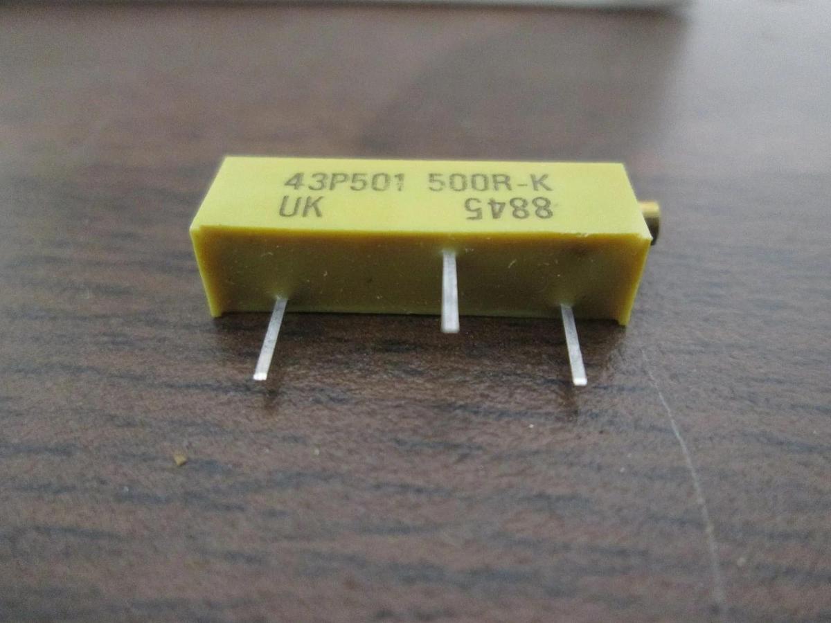 Spectrol, 43P501, 500R Trimmer, New, Lot of 36