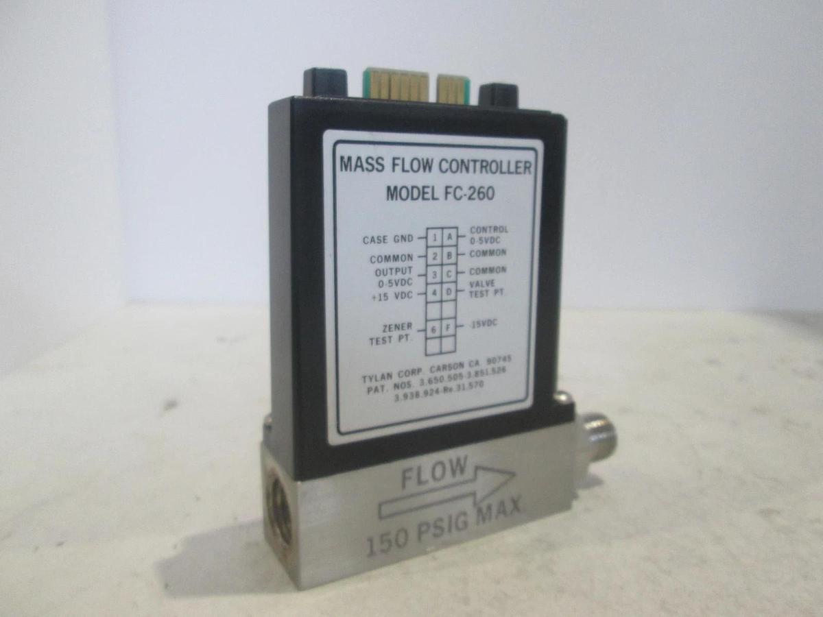 Used Tylan, FC-260, Mass Flow Controller, 200 SCCM, BCL3, Used