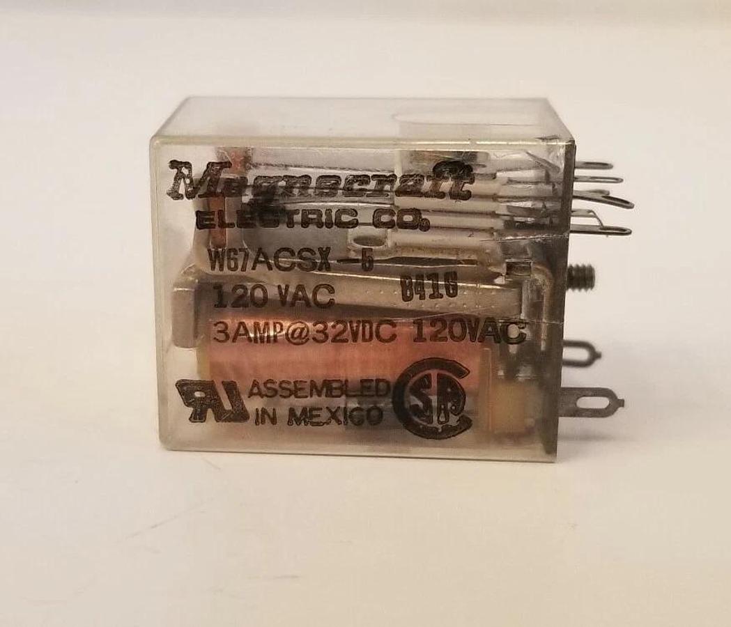 Used Magnecraft W67ACX-5 Relay, Used
