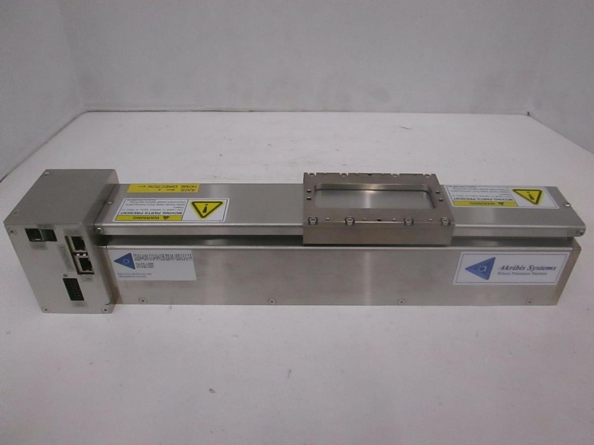 Used Akribis Systems, SGL64-AUM1-S-S4-NH-.55-200-M1, Brushless Linear Motor Assy, Use