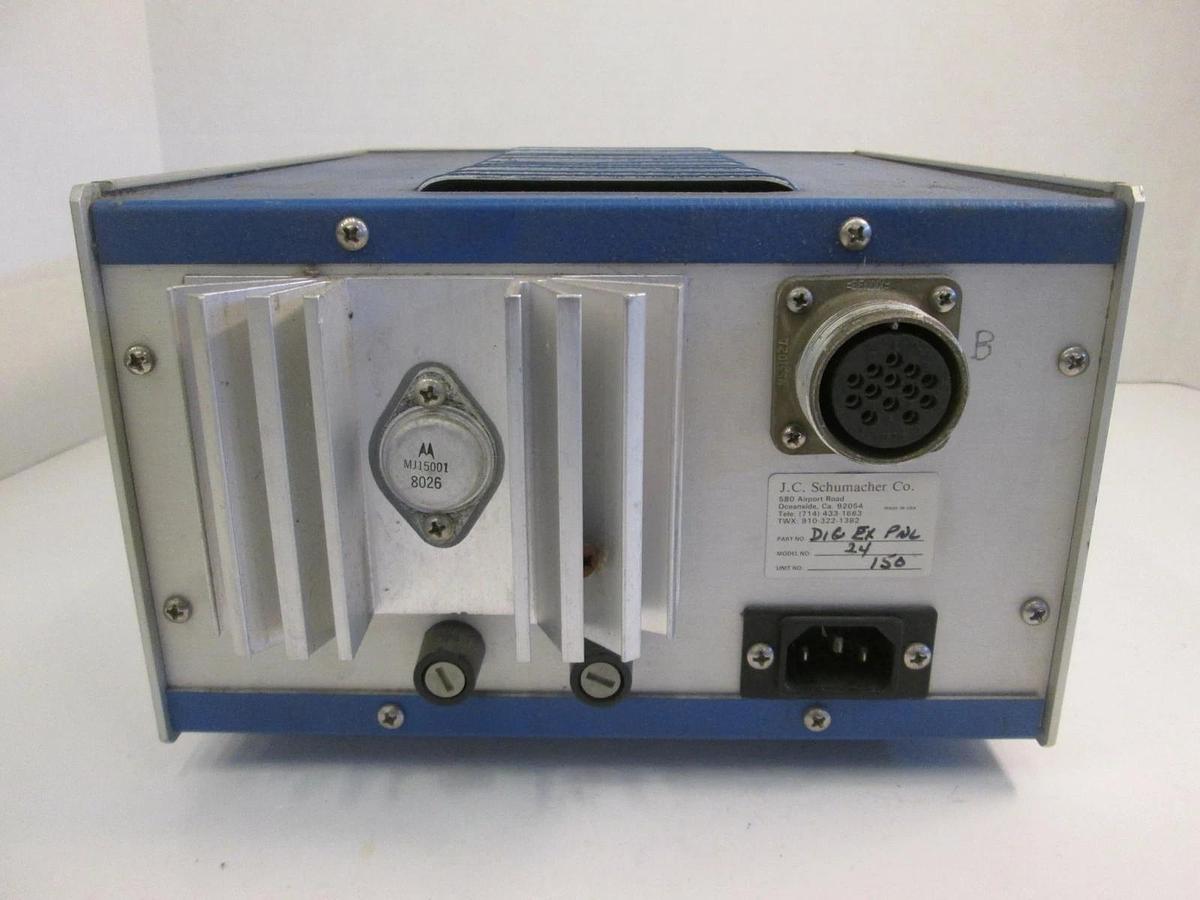 Used J.C. Schumacher Co. Model 24 Dig Ex PNL,13 Pin Connector, Used