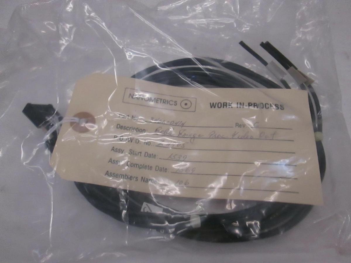 Used Nanometric Cable, Image Proc Vid Out, 8400-0414, Used