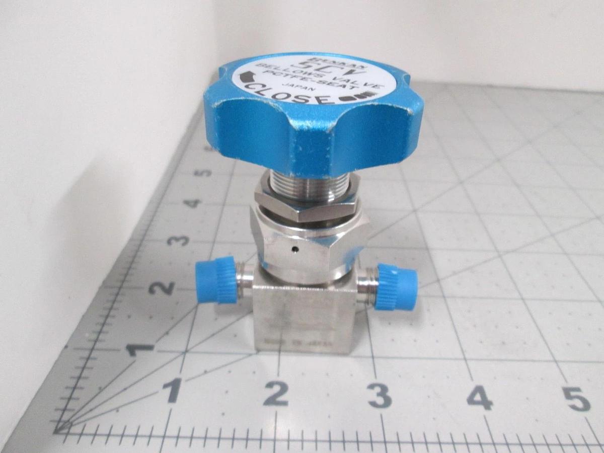 Benkan, SCV, Bellows Valve, PCTFE-SEAT, New