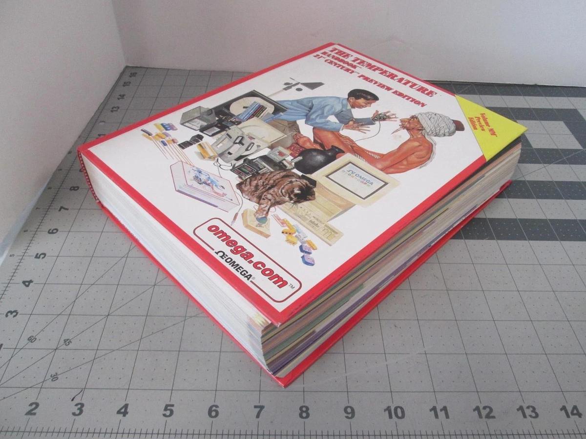 Used Omega, The Temperature Handbook, 21 Century Preview Edition, Used