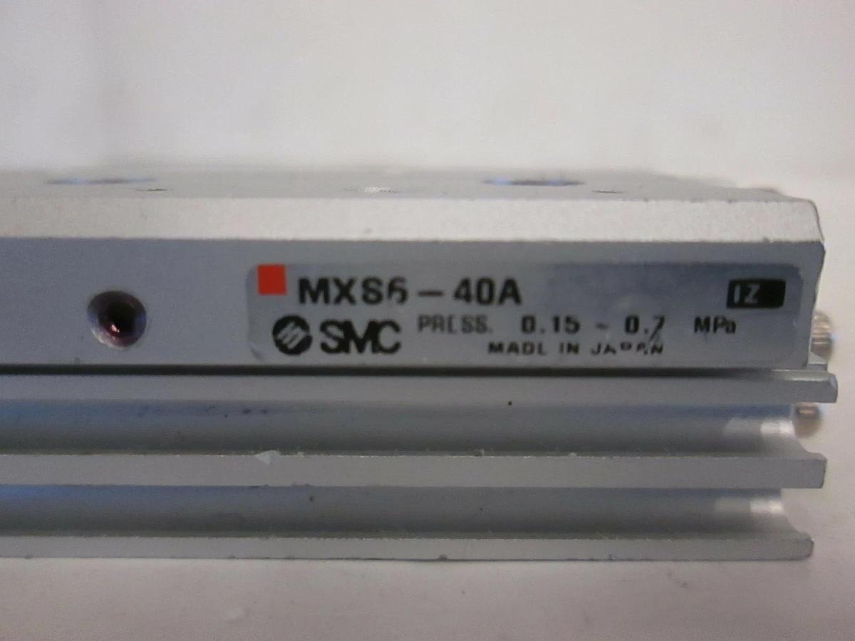 Used SMC, Pneumatic Table Cylinder, MXS6-40A, Used