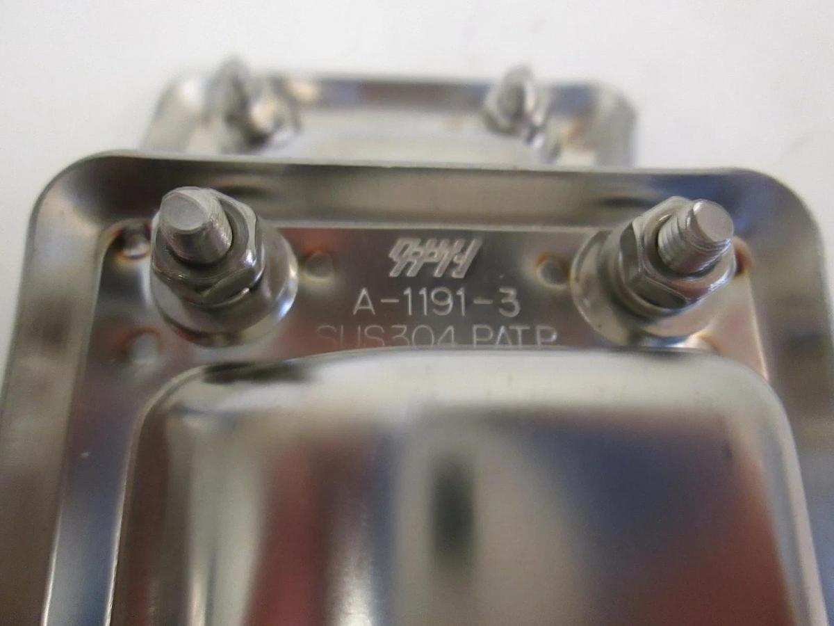 Used Takigen Stainless Steel Flush Mount Metal Grips, A-1191-3, SUS304, Lot of 2