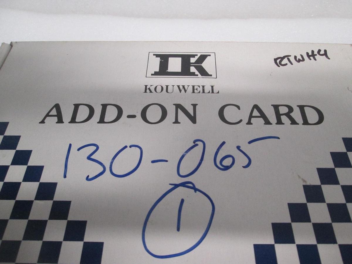 Used Kouwell, 130-065, Floppy & IDE HD Disk, E124754, New