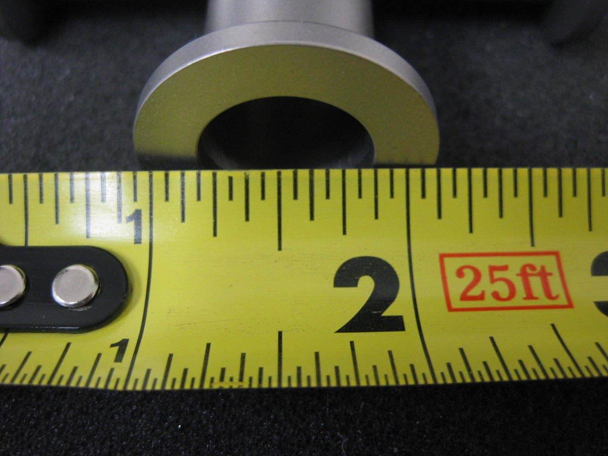 Used Stainless Steel Vacuum 4-Way Cross with NW16 Flanges, LOT of 3 NEW
