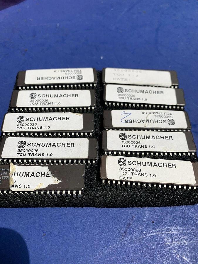 J.C. Shumacher 35000026 TCR Trans 1.0 EPROM, Lot of 2