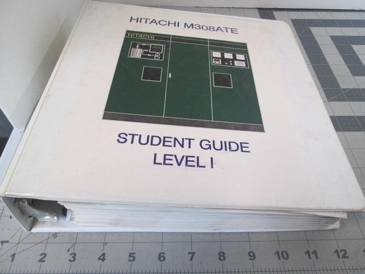 Used Hitachi, M308ATE, Student Guide, Level 1, Used