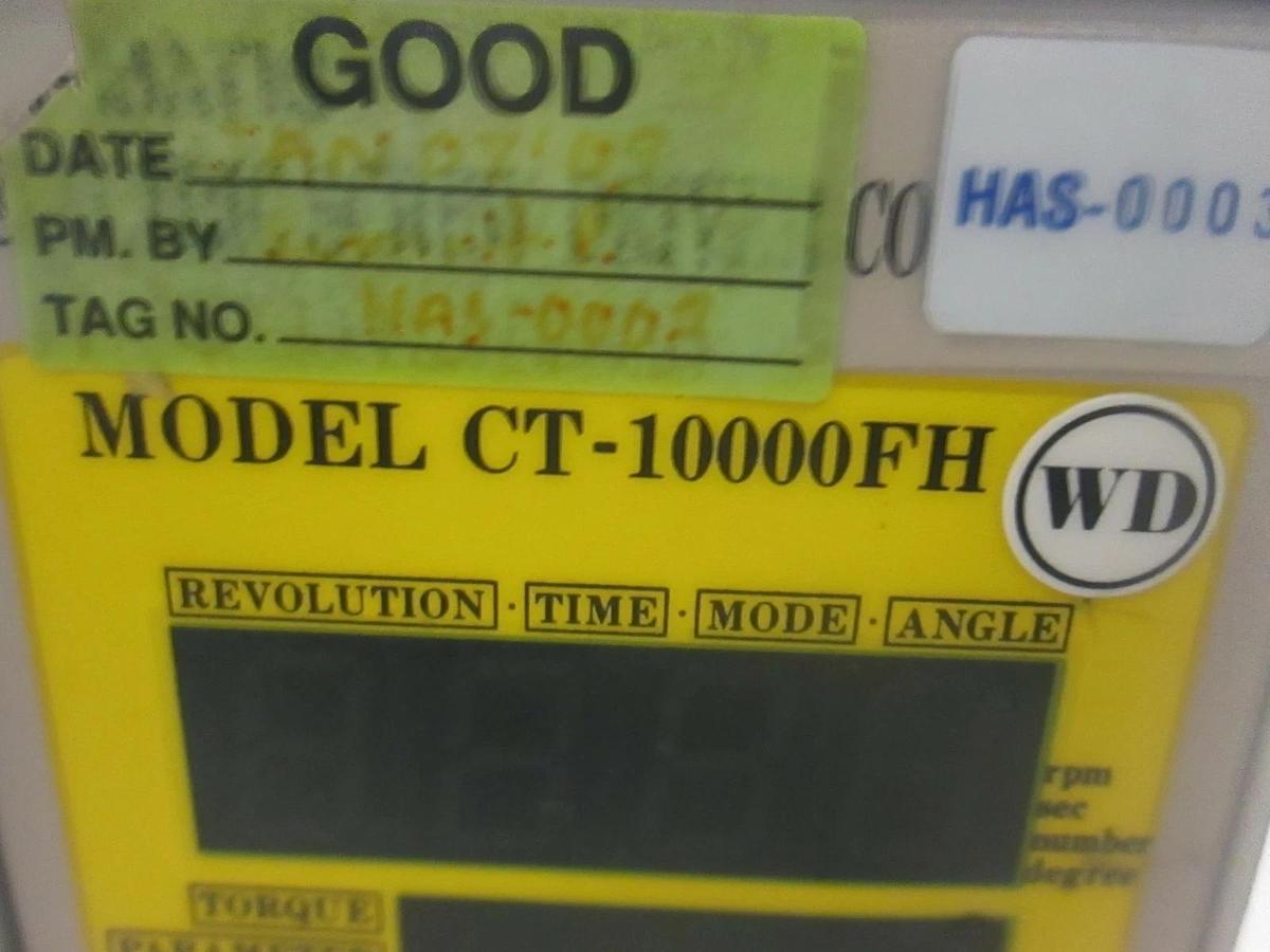 Used Hayashi, Electric Screw Driver Controller, CT-10000FH, Used