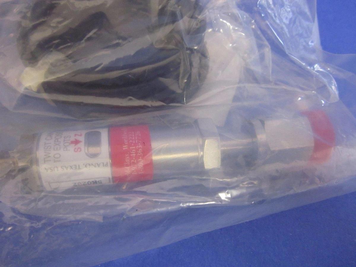 Span SPT 203 Pressure Transducer 100 PSI, 1/4" FVCR Fitting, New in Wrap