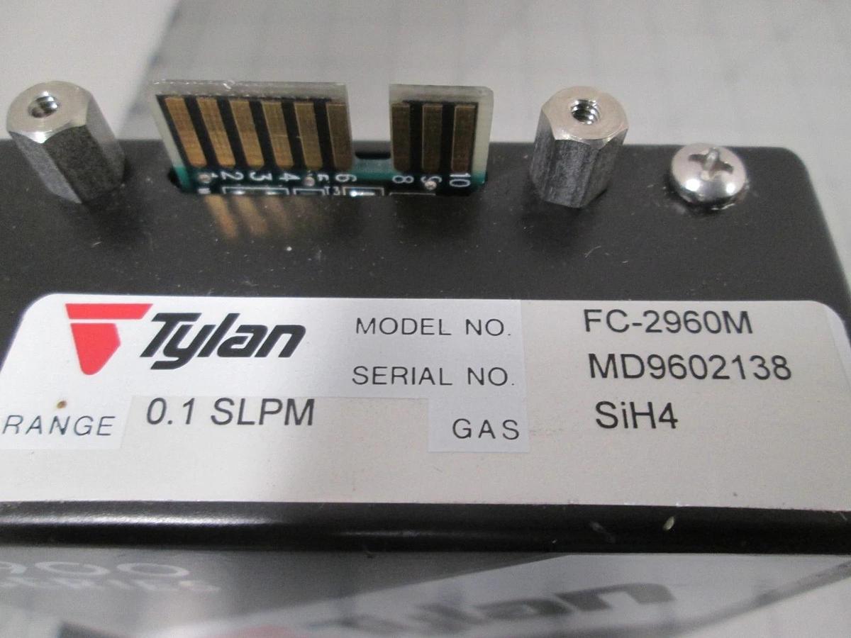 Used Tylan, FC-2960M, 0.1 SLPM, SiH4, Mass Flow Controller, Used