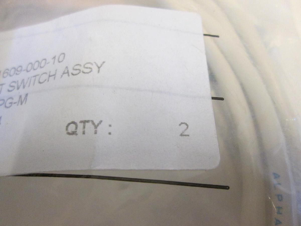 58" Limit Switch Assy, 00797-1609-000-10 New, Lot of 2